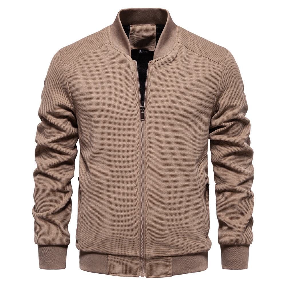 Men's Zip-Up Bomber Jacket