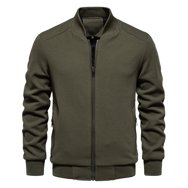 Men's Zip-Up Bomber Jacket