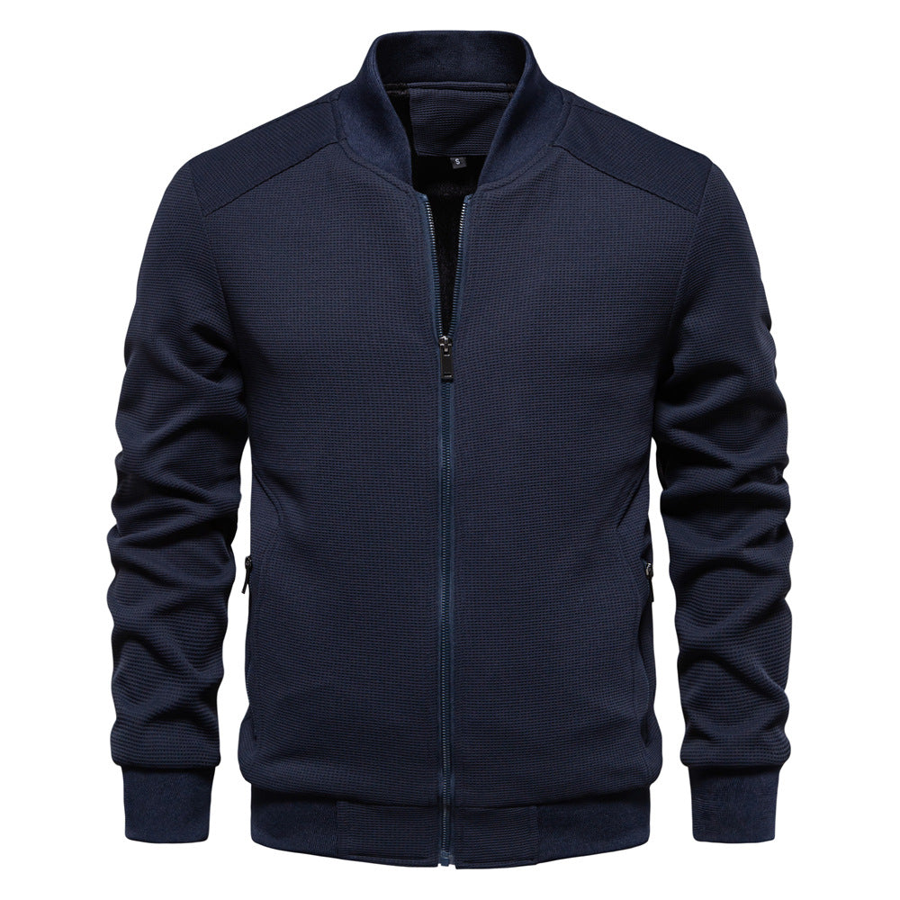 Men's Zip-Up Bomber Jacket