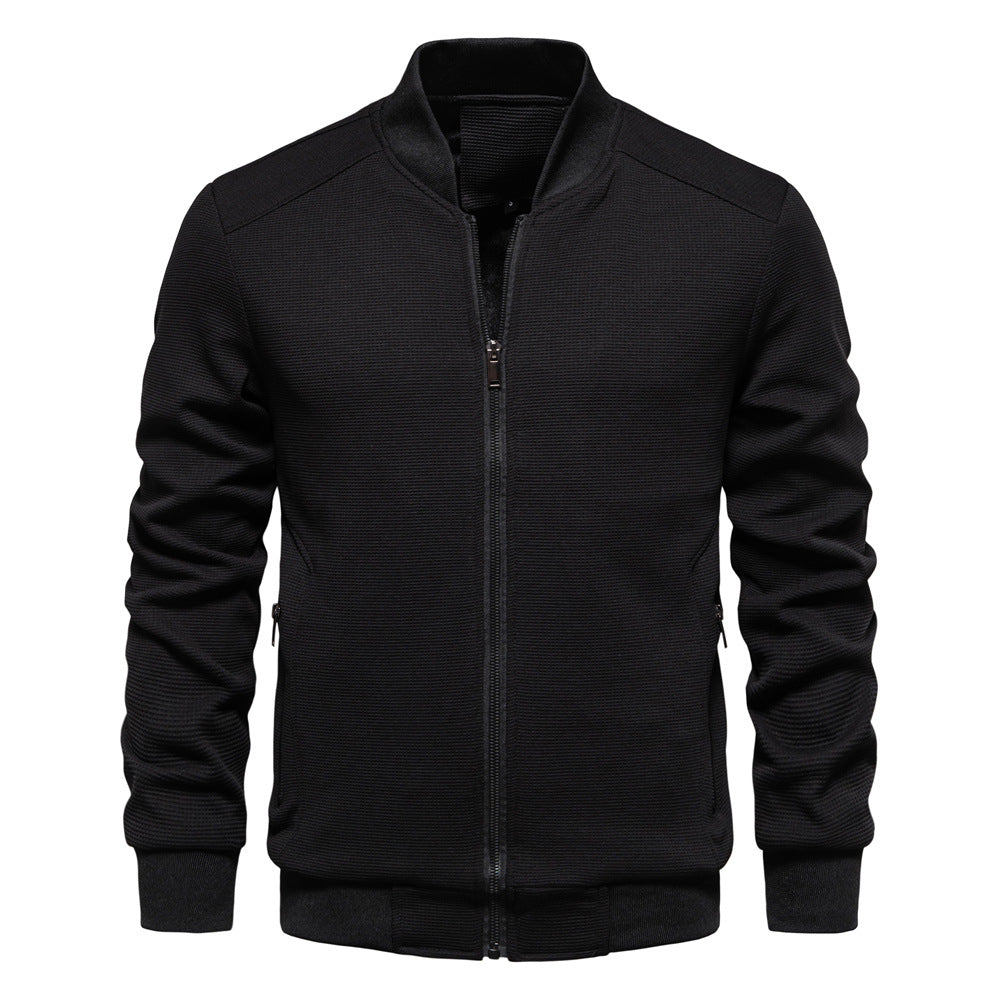 Men's Zip-Up Bomber Jacket