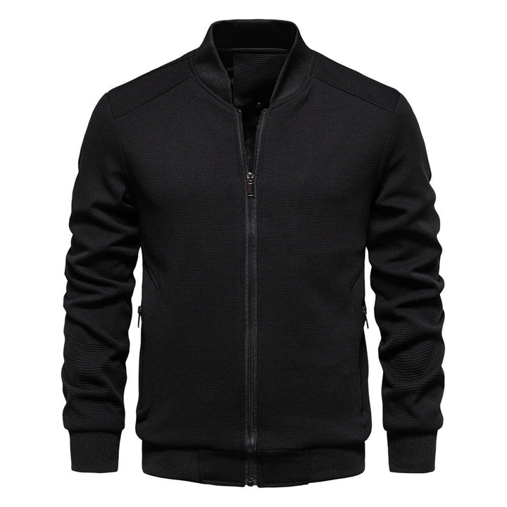 Men's Zip-Up Bomber Jacket