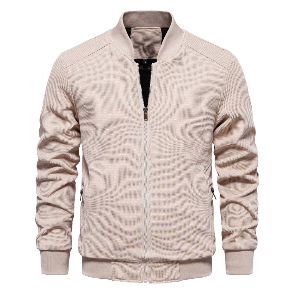 Men's Zip-Up Bomber Jacket