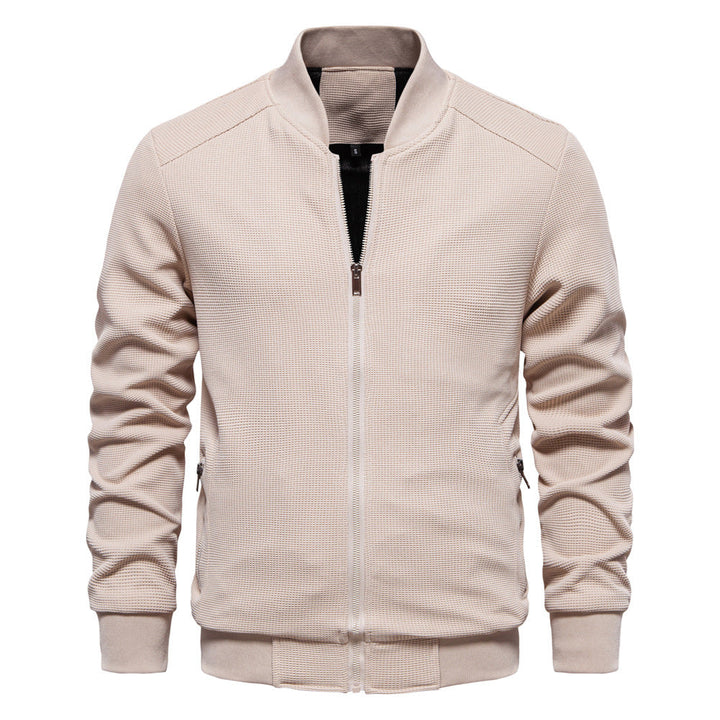 Men's Zip-Up Bomber Jacket