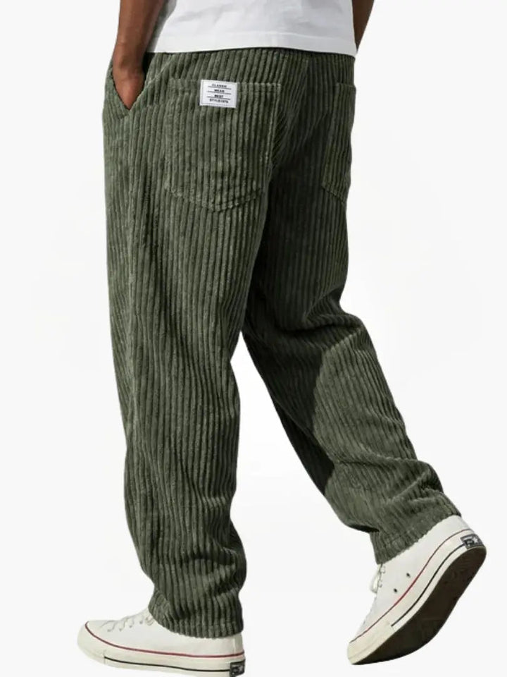 James | Stylish Loose-Fit Men's Trousers-Metro Lane Plaza
