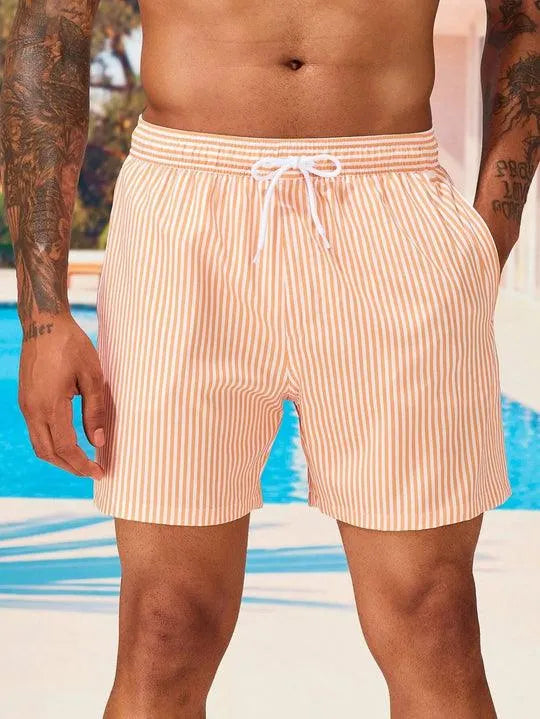 Alexander | Men's Lightweight Stylish Summer Swim Shorts-Metro Lane Plaza