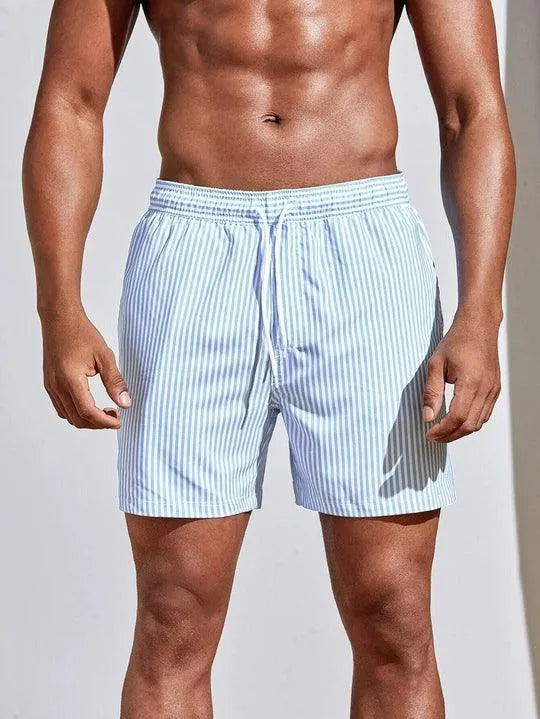 Alexander | Men's Lightweight Stylish Summer Swim Shorts-Metro Lane Plaza