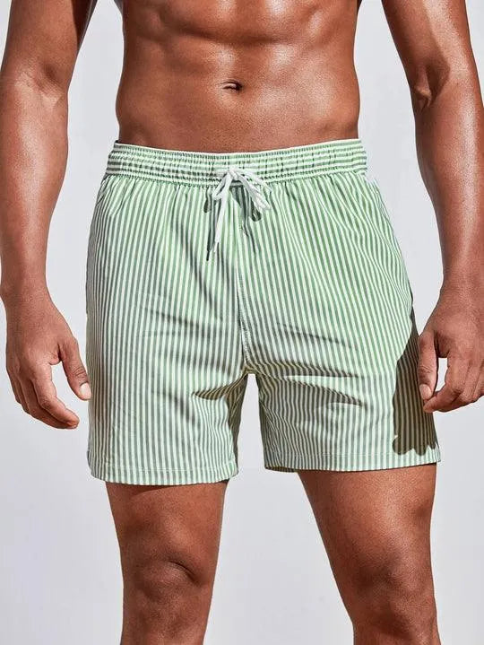 Alexander | Men's Lightweight Stylish Summer Swim Shorts-Metro Lane Plaza