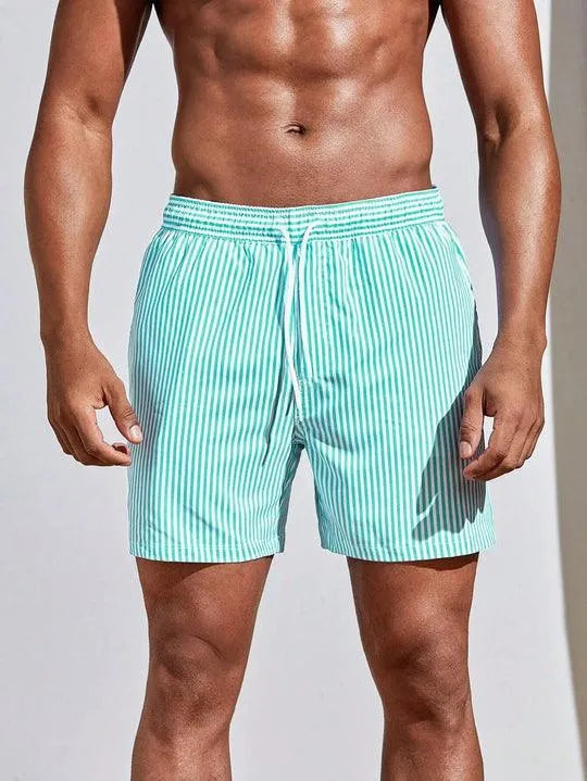 Alexander | Men's Lightweight Stylish Summer Swim Shorts-Metro Lane Plaza