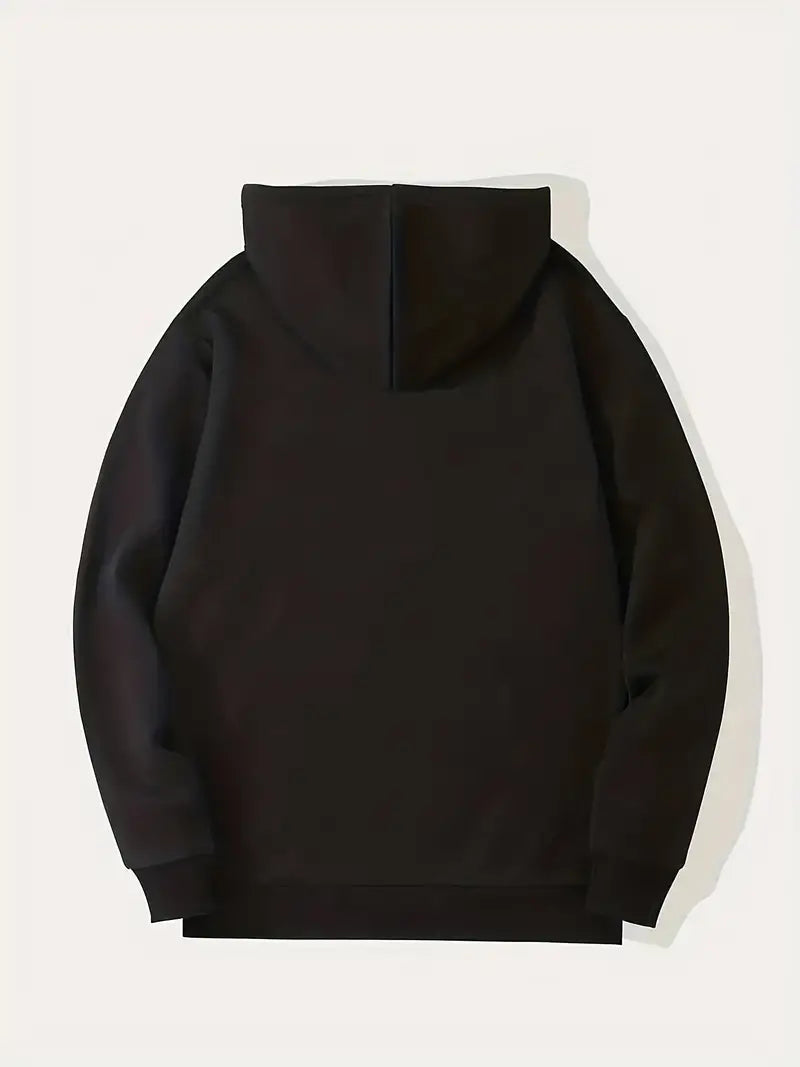 Mason | Trendy Card-Pattern Hoodie for Men-Metro Lane Plaza