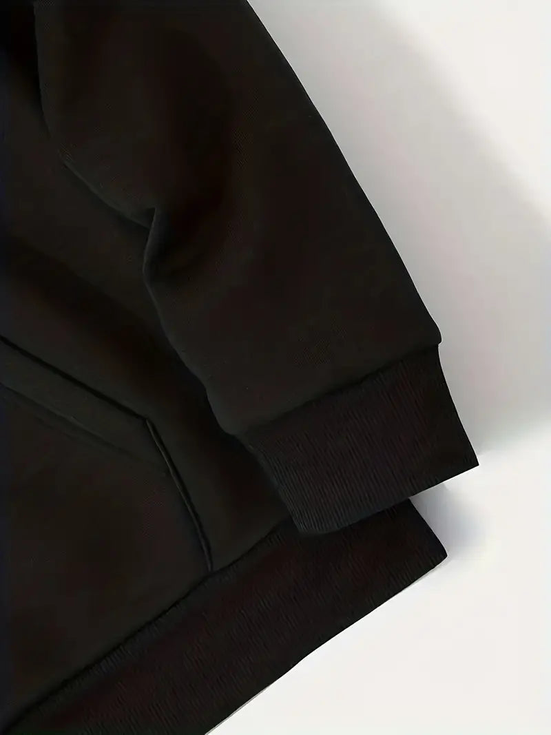 Mason | Trendy Card-Pattern Hoodie for Men-Metro Lane Plaza