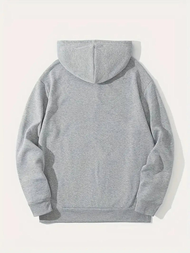 Mason | Trendy Card-Pattern Hoodie for Men-Metro Lane Plaza