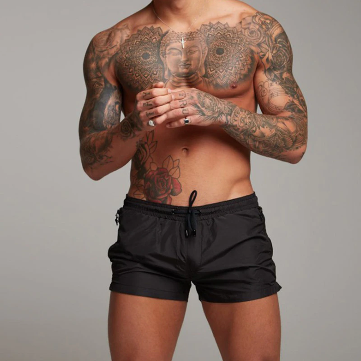 Alexander | Men's Comfort Summer Swim Shorts-Metro Lane Plaza