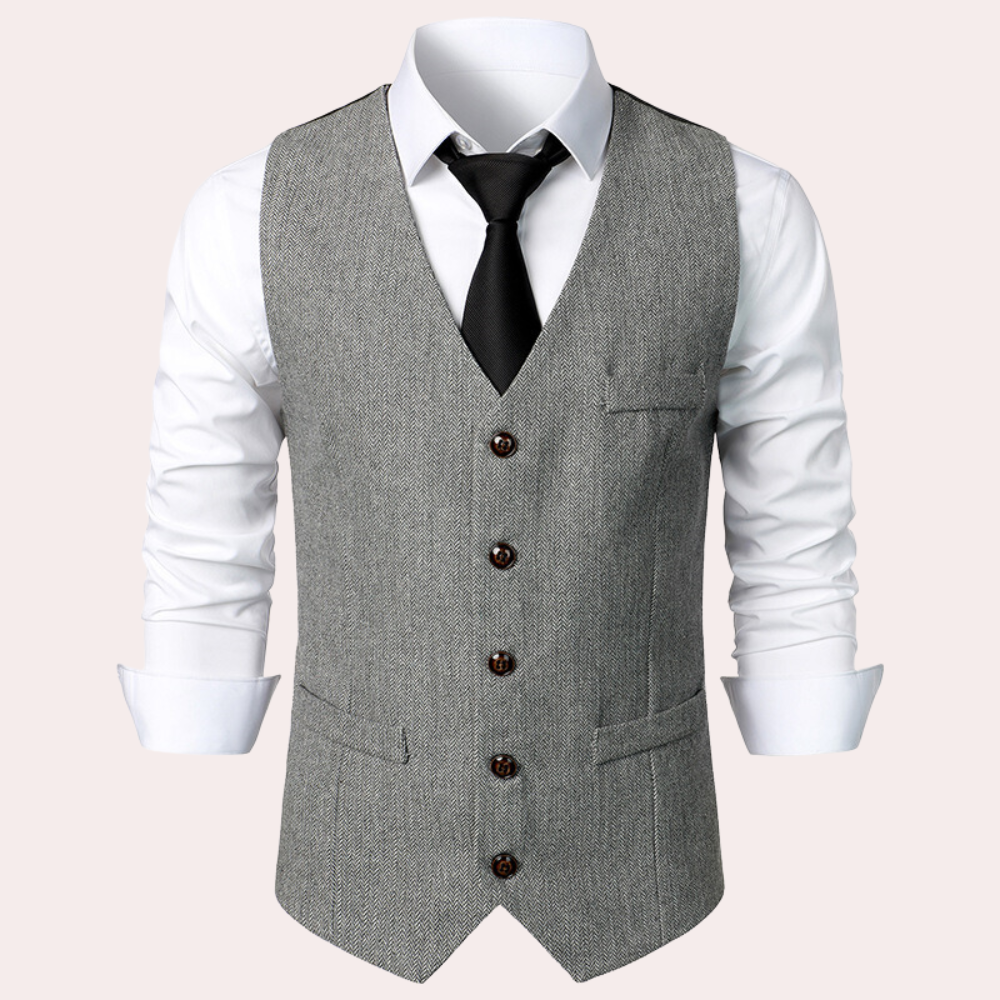 Colete masculino com estilo e charme de Oktoberfest