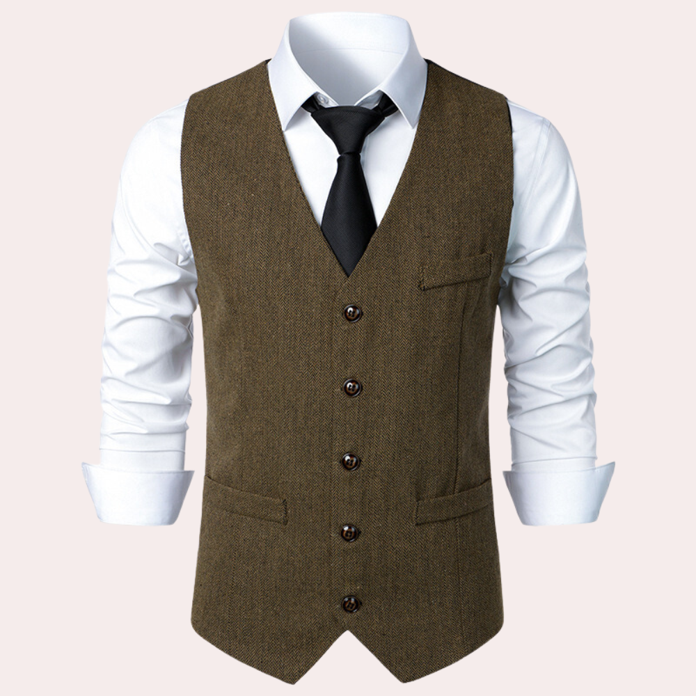 Colete masculino com estilo e charme de Oktoberfest