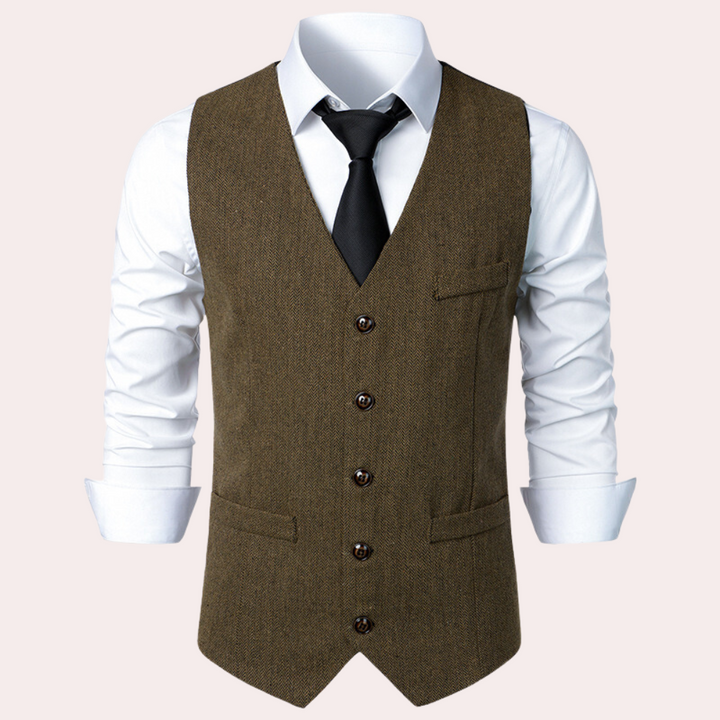 Colete masculino com estilo e charme de Oktoberfest