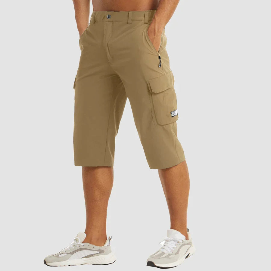 Mason | Men's Breathable Stretch Cargo Shorts-Metro Lane Plaza