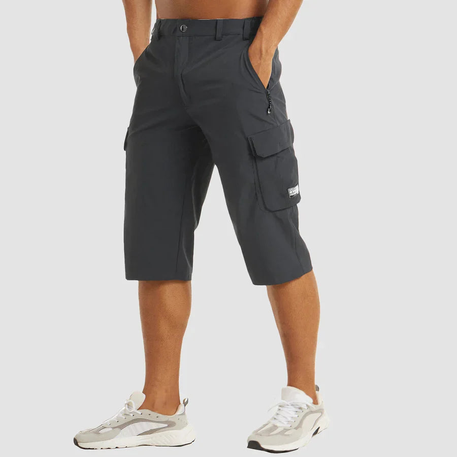 Mason | Men's Breathable Stretch Cargo Shorts-Metro Lane Plaza