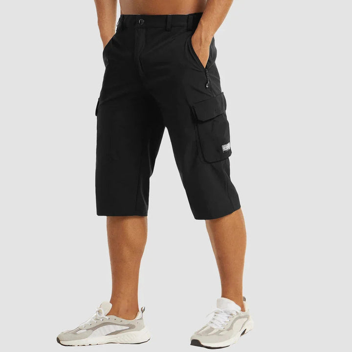 Mason | Men's Breathable Stretch Cargo Shorts-Metro Lane Plaza