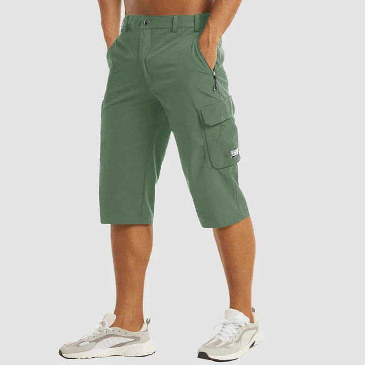Mason | Men's Breathable Stretch Cargo Shorts-Metro Lane Plaza