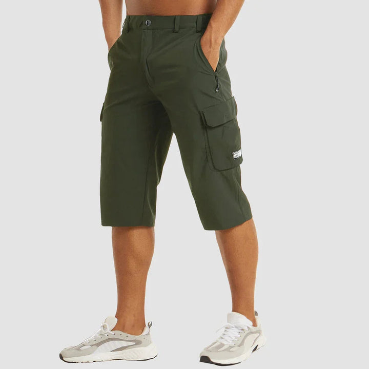 Mason | Men's Breathable Stretch Cargo Shorts-Metro Lane Plaza
