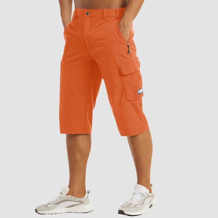 Mason | Men's Breathable Stretch Cargo Shorts-Metro Lane Plaza