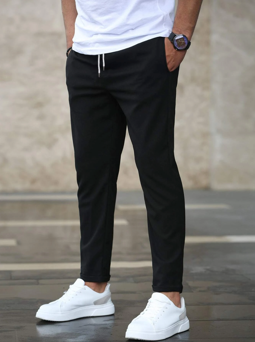 James | Men's Comfort Stretch Trousers for Style and Fit-Metro Lane Plaza