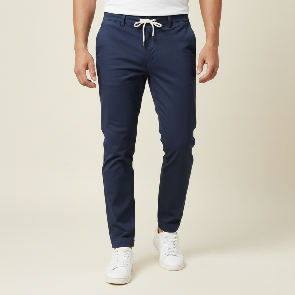 James | Men's Comfort Stretch Trousers for Style and Fit-Metro Lane Plaza