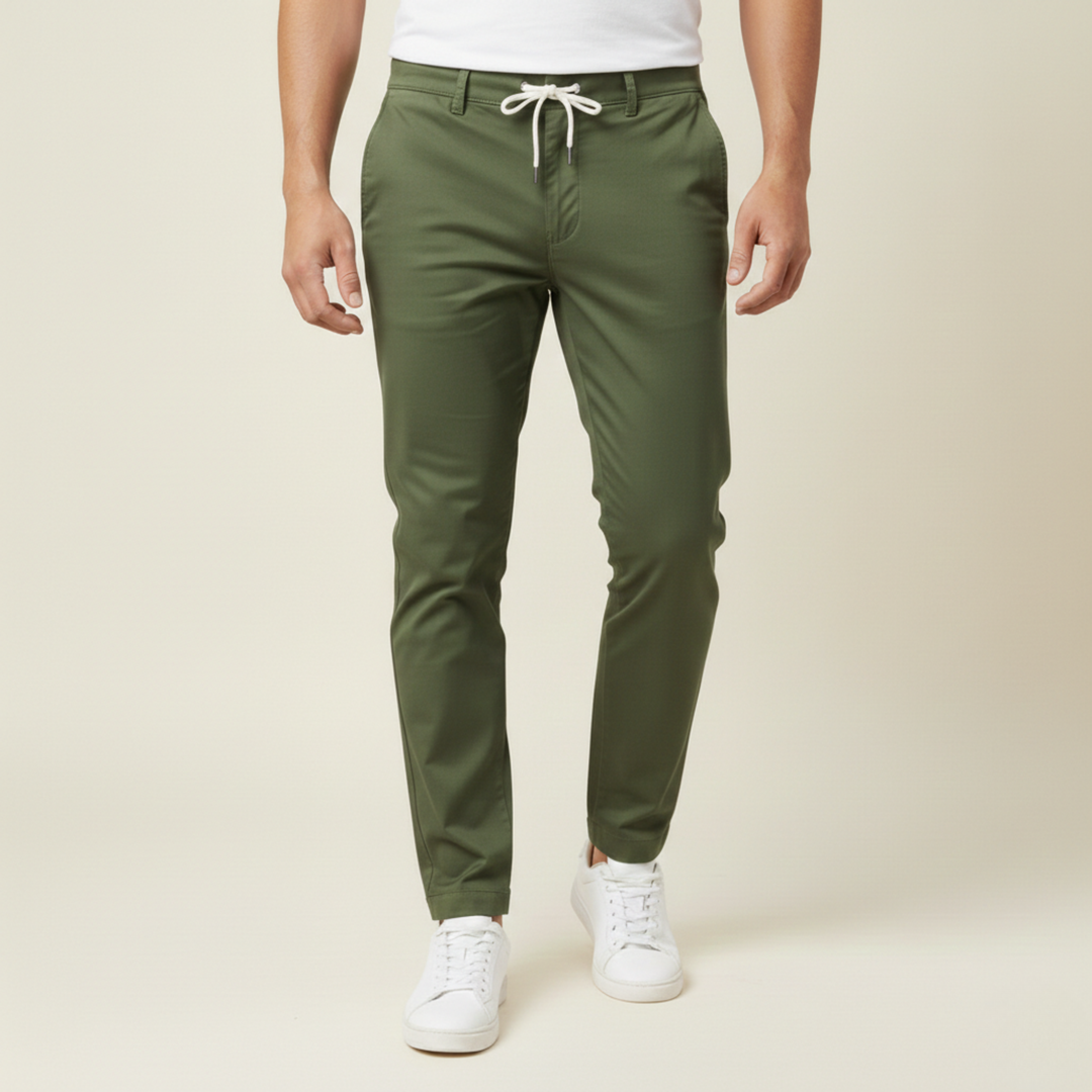 James | Men's Comfort Stretch Trousers for Style and Fit-Metro Lane Plaza
