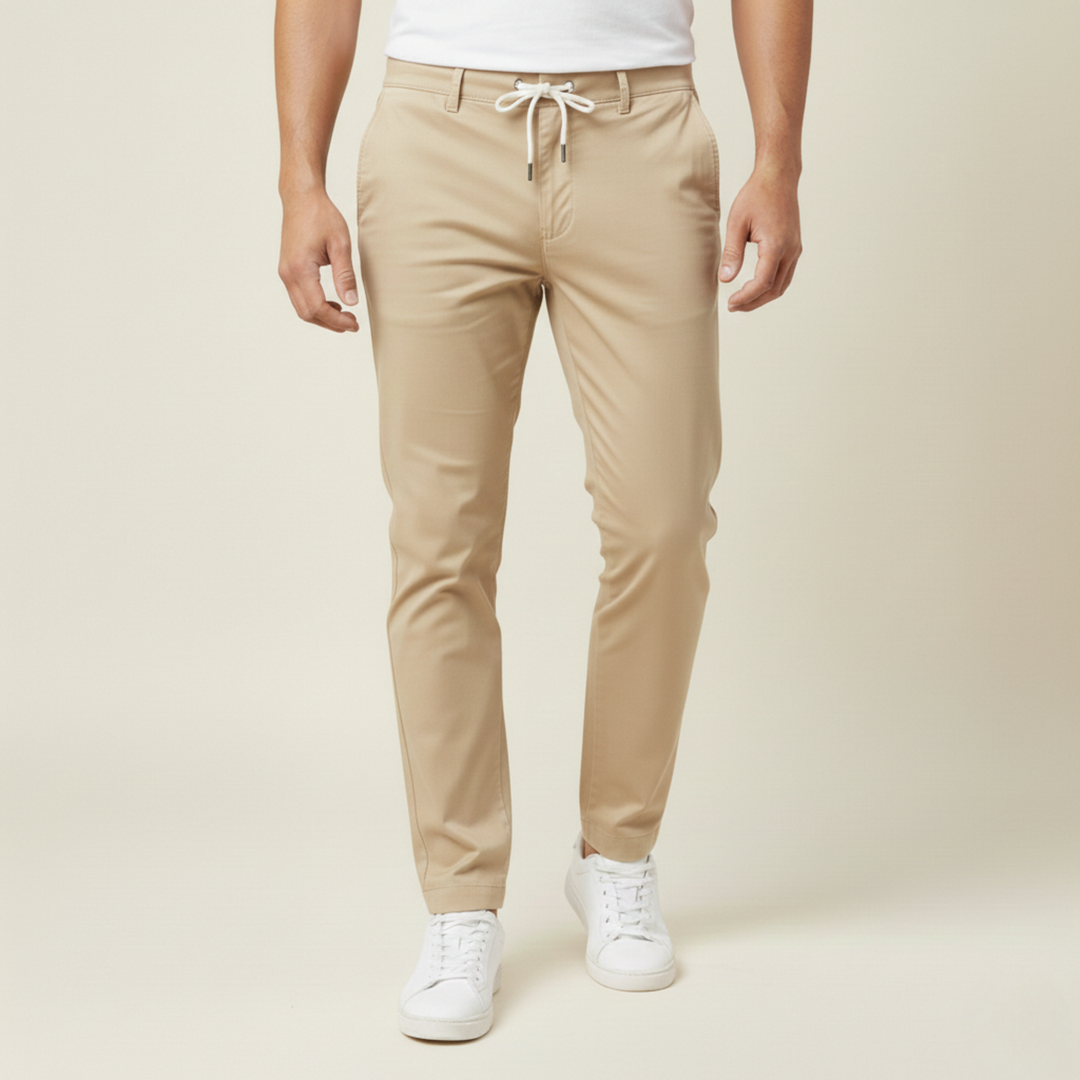 James | Men's Comfort Stretch Trousers for Style and Fit-Metro Lane Plaza