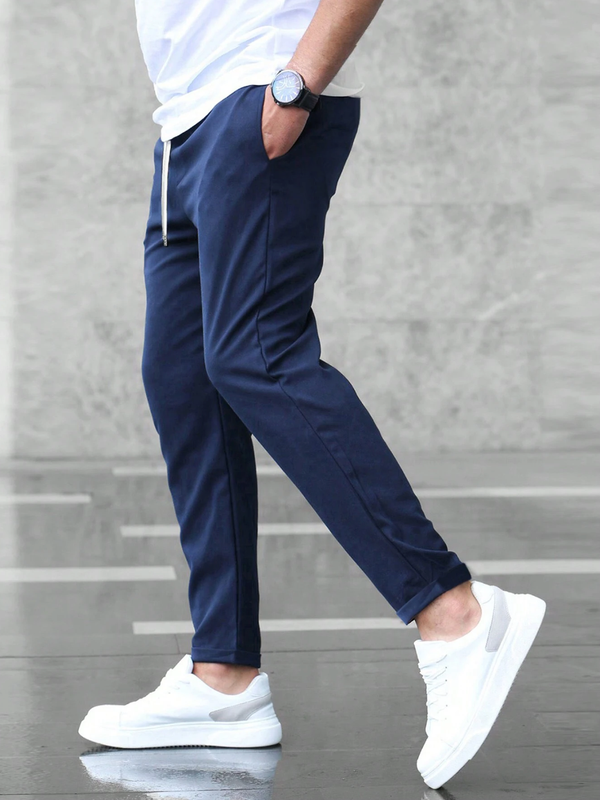 James | Men's Comfort Stretch Trousers for Style and Fit-Metro Lane Plaza