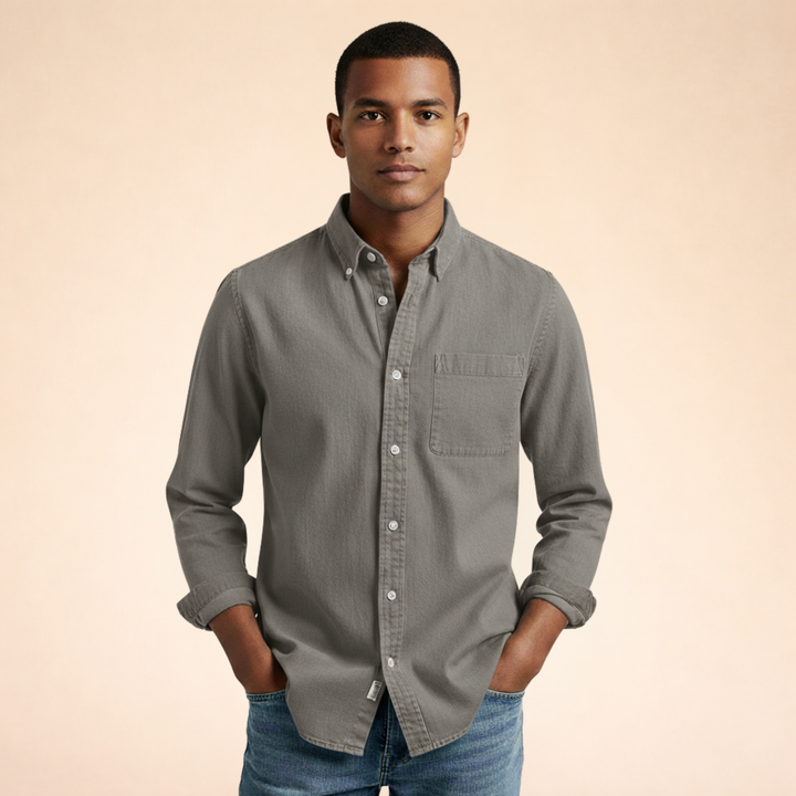 Jeffrey | Men's Soft Full Sleeve Shirt-Metro Lane Plaza