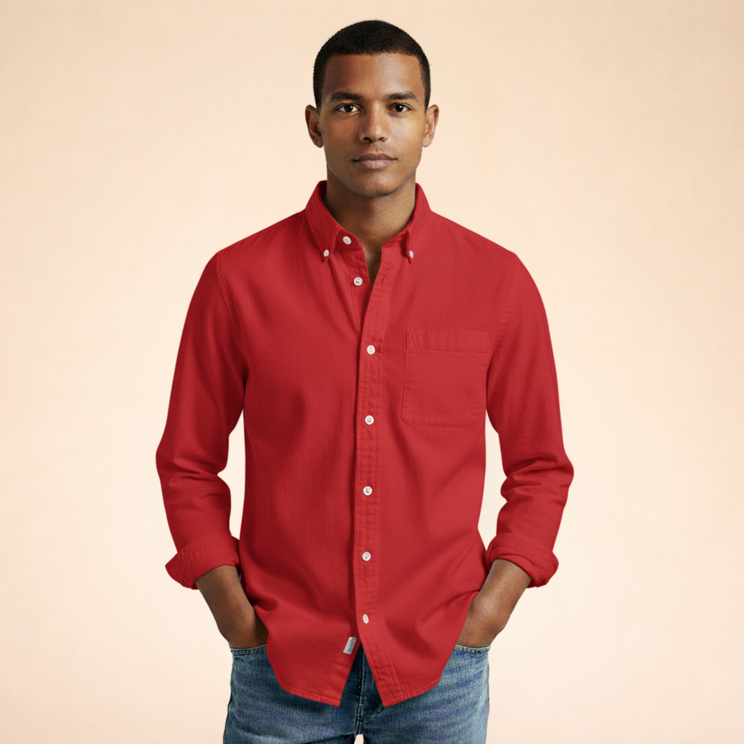 Jeffrey | Men's Soft Full Sleeve Shirt-Metro Lane Plaza