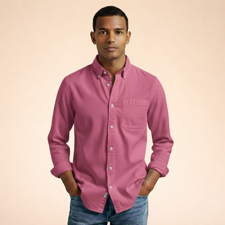 Jeffrey | Men's Soft Full Sleeve Shirt-Metro Lane Plaza