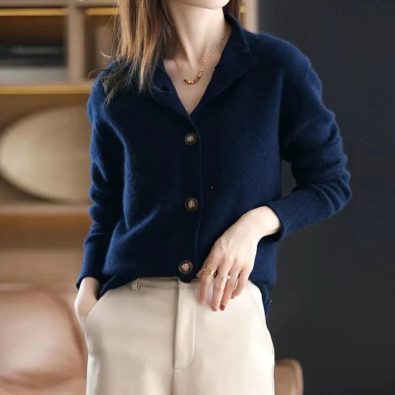 Sienna | Women's Stylish and Cozy Winter Cardigan-Metro Lane Plaza