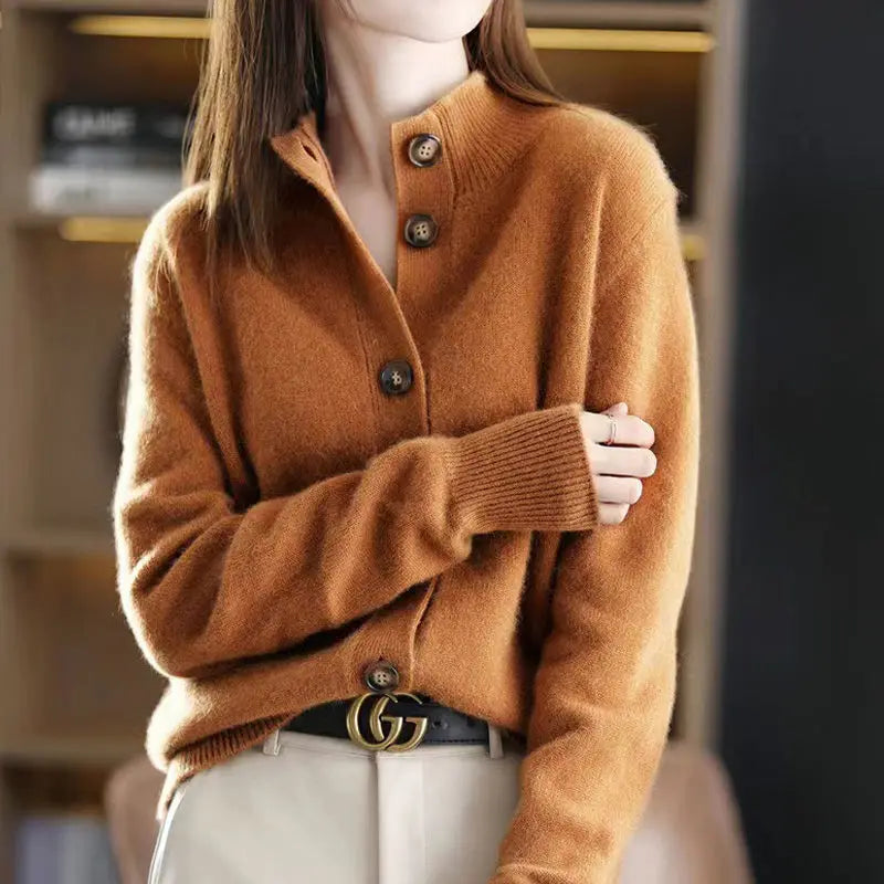 Sienna | Women's Stylish and Cozy Winter Cardigan-Metro Lane Plaza
