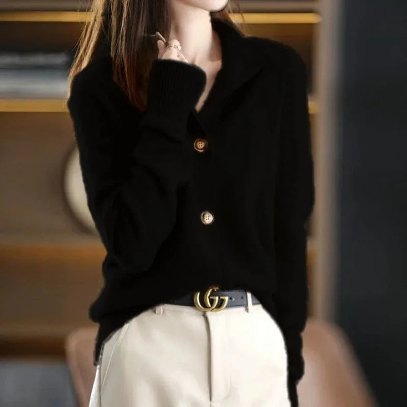 Sienna | Women's Stylish and Cozy Winter Cardigan-Metro Lane Plaza
