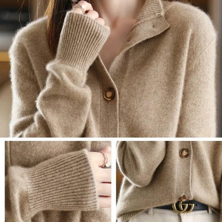 Sienna | Women's Stylish and Cozy Winter Cardigan-Metro Lane Plaza