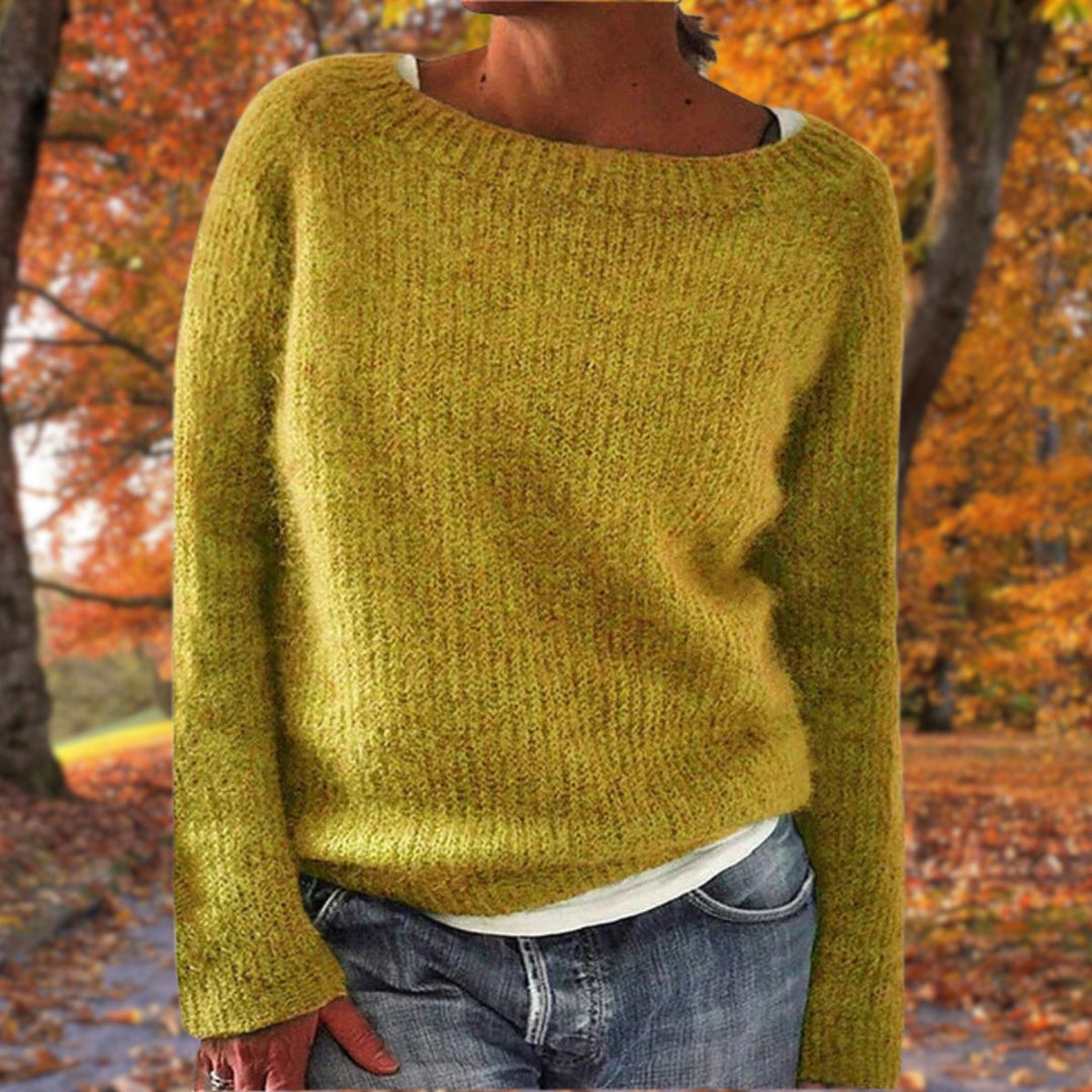 Emma | Women's Soft Elegant Merino Wool Sweater-Metro Lane Plaza