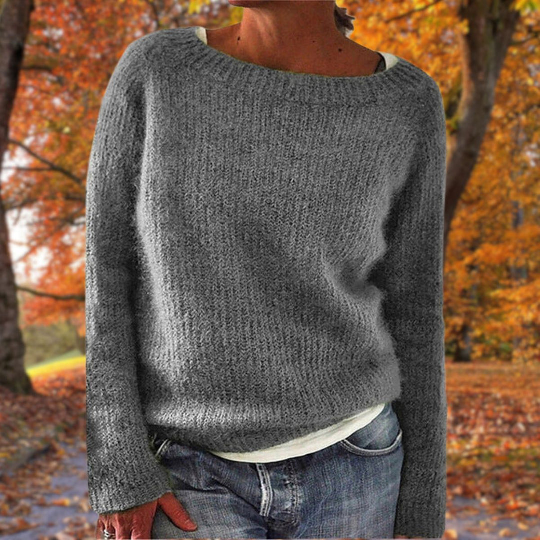 Emma | Women's Soft Elegant Merino Wool Sweater-Metro Lane Plaza