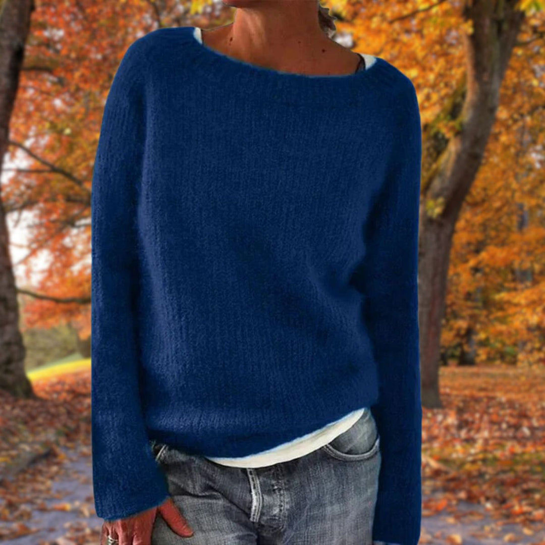 Emma | Women's Soft Elegant Merino Wool Sweater-Metro Lane Plaza