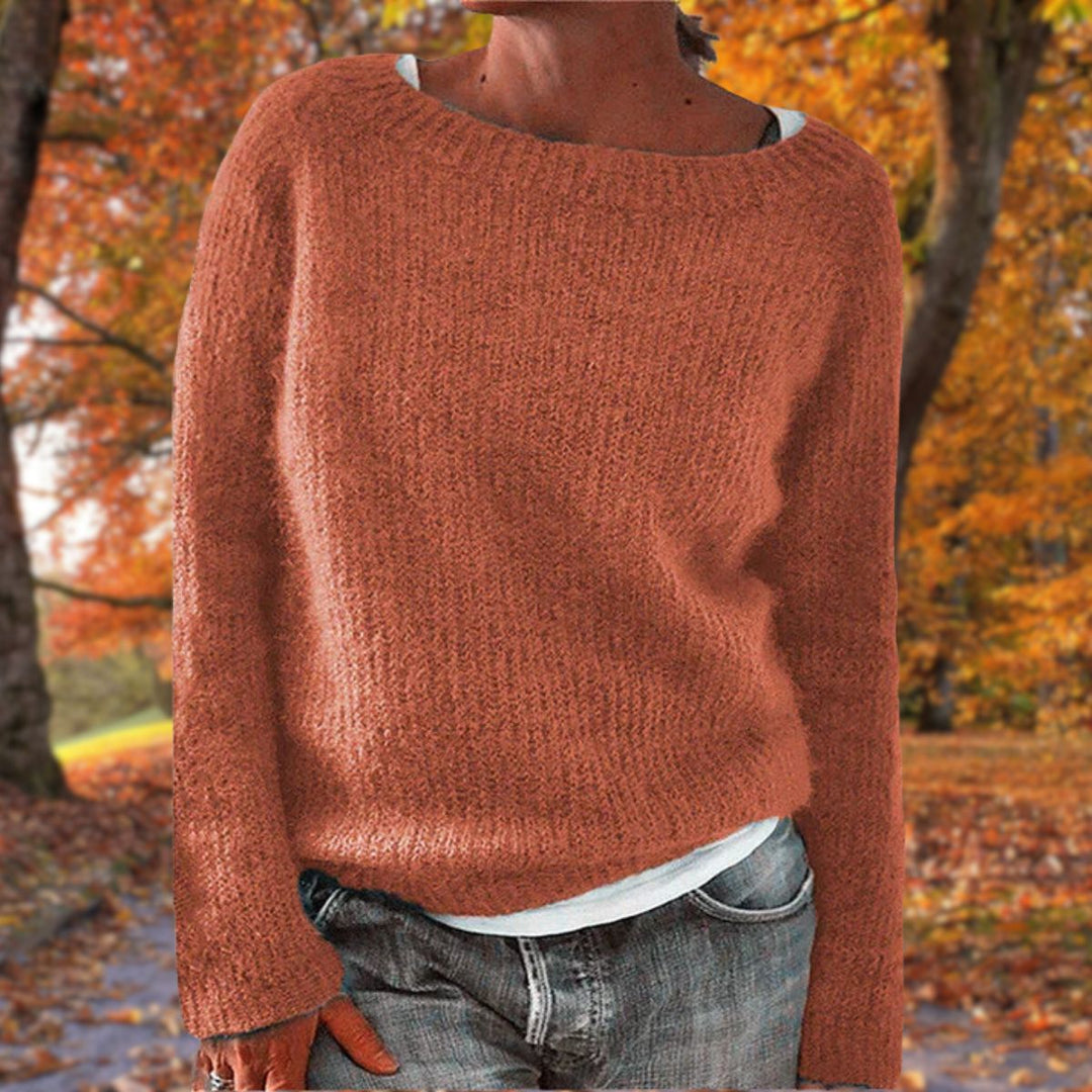 Emma | Women's Soft Elegant Merino Wool Sweater-Metro Lane Plaza