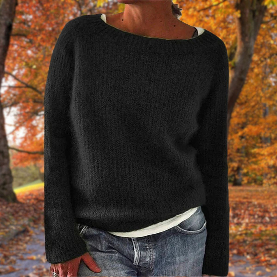 Emma | Women's Soft Elegant Merino Wool Sweater-Metro Lane Plaza