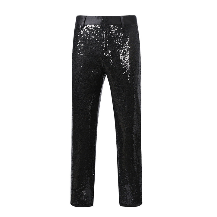 Liam | Stylish and Comfortable Sequin Trousers for Men-Metro Lane Plaza