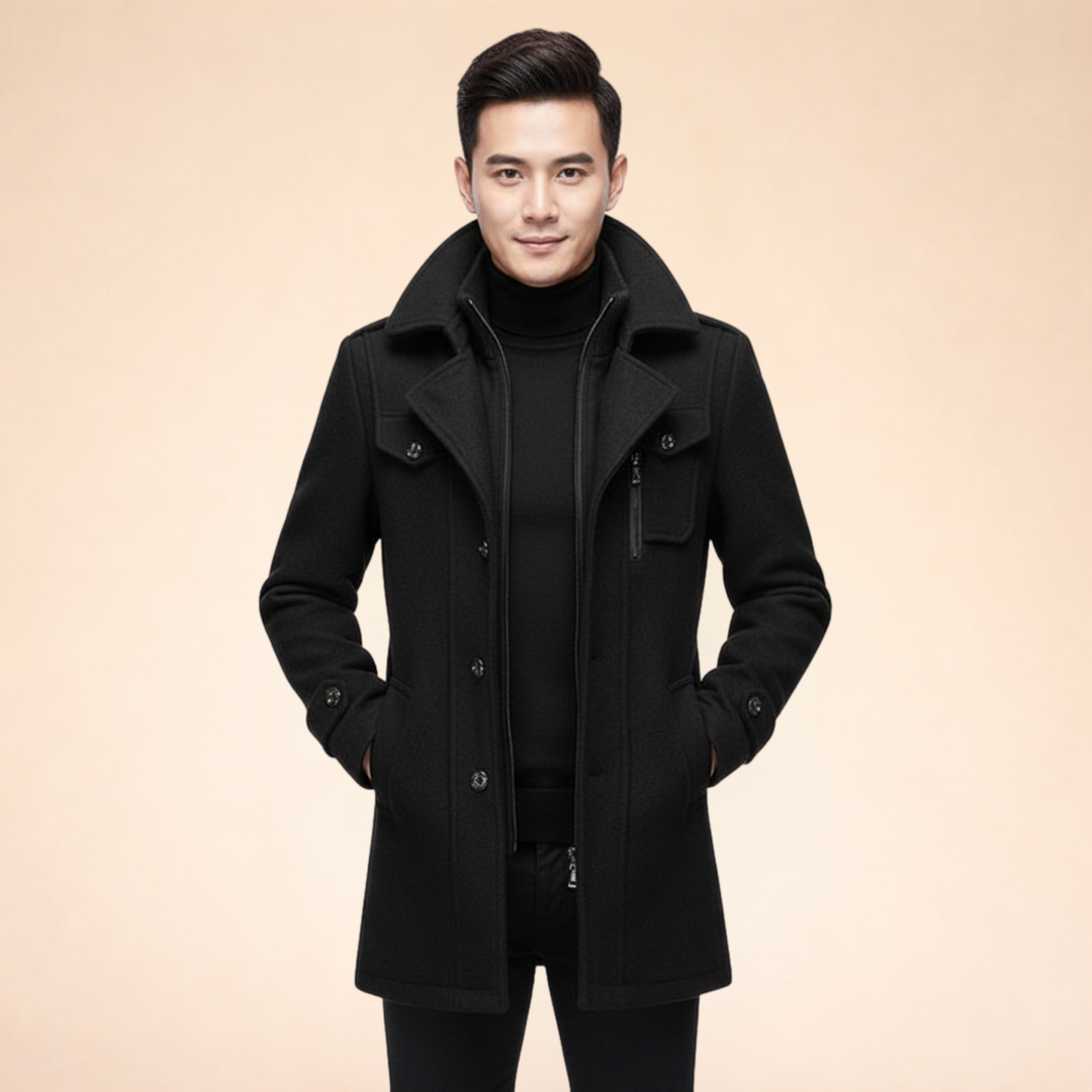 John | Stylish Men's Winter Coat-Metro Lane Plaza