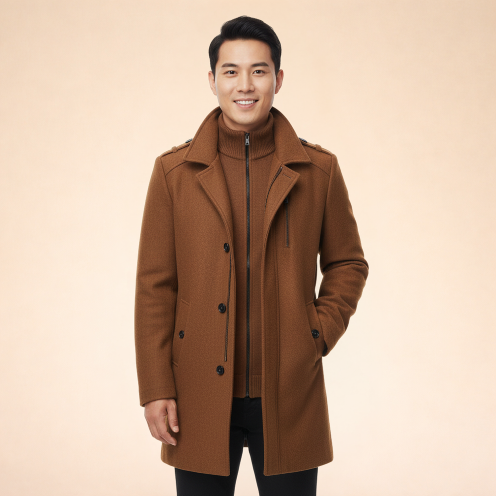 John | Stylish Men's Winter Coat-Metro Lane Plaza