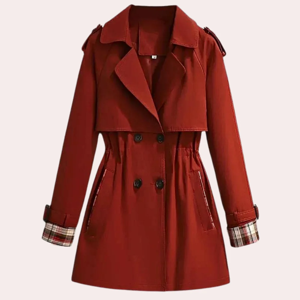Isabella | Women's Elegant Timeless Trench Coat-Metro Lane Plaza