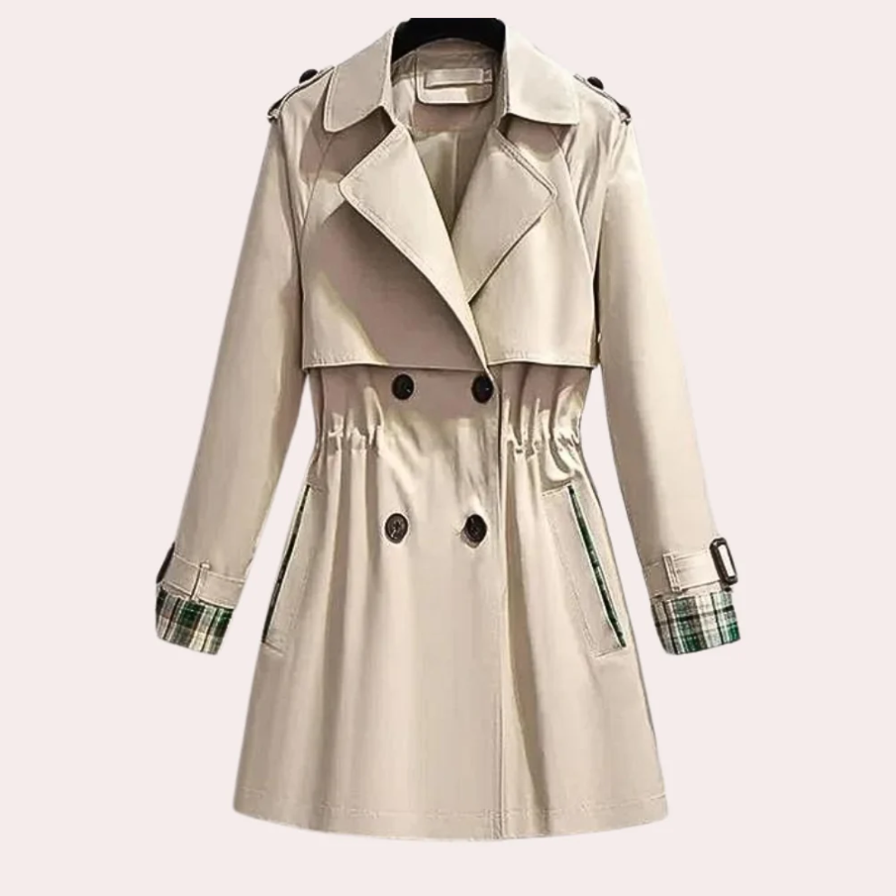 Isabella | Women's Elegant Timeless Trench Coat-Metro Lane Plaza