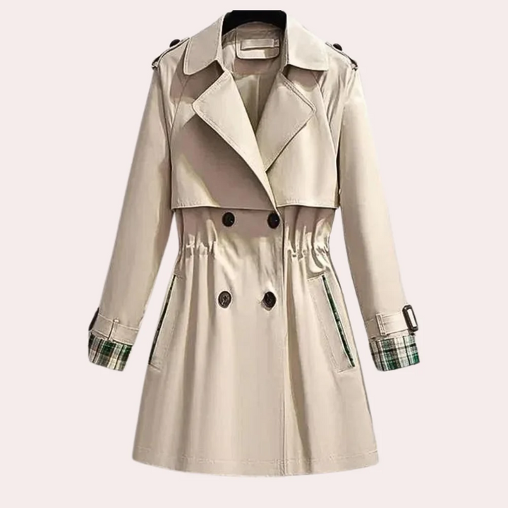 Isabella | Women's Elegant Timeless Trench Coat-Metro Lane Plaza