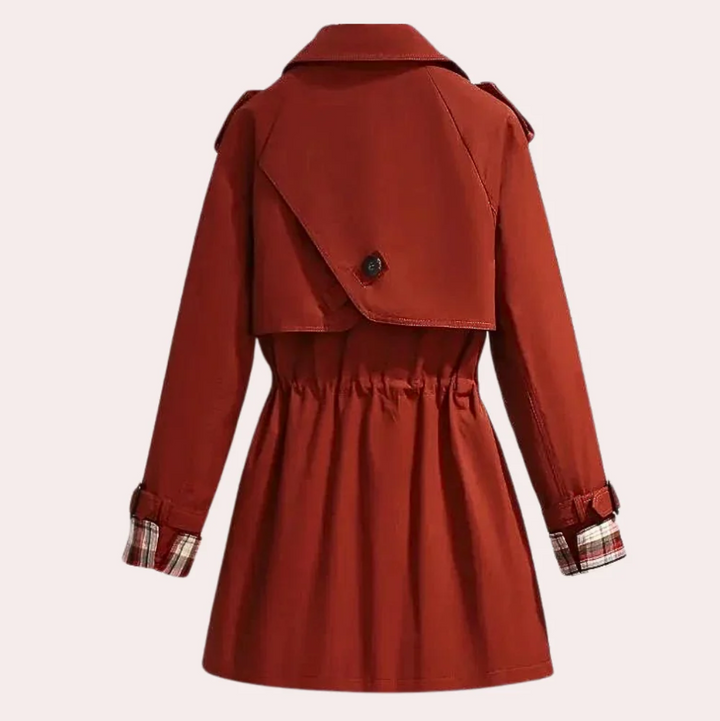 Isabella | Women's Elegant Timeless Trench Coat-Metro Lane Plaza