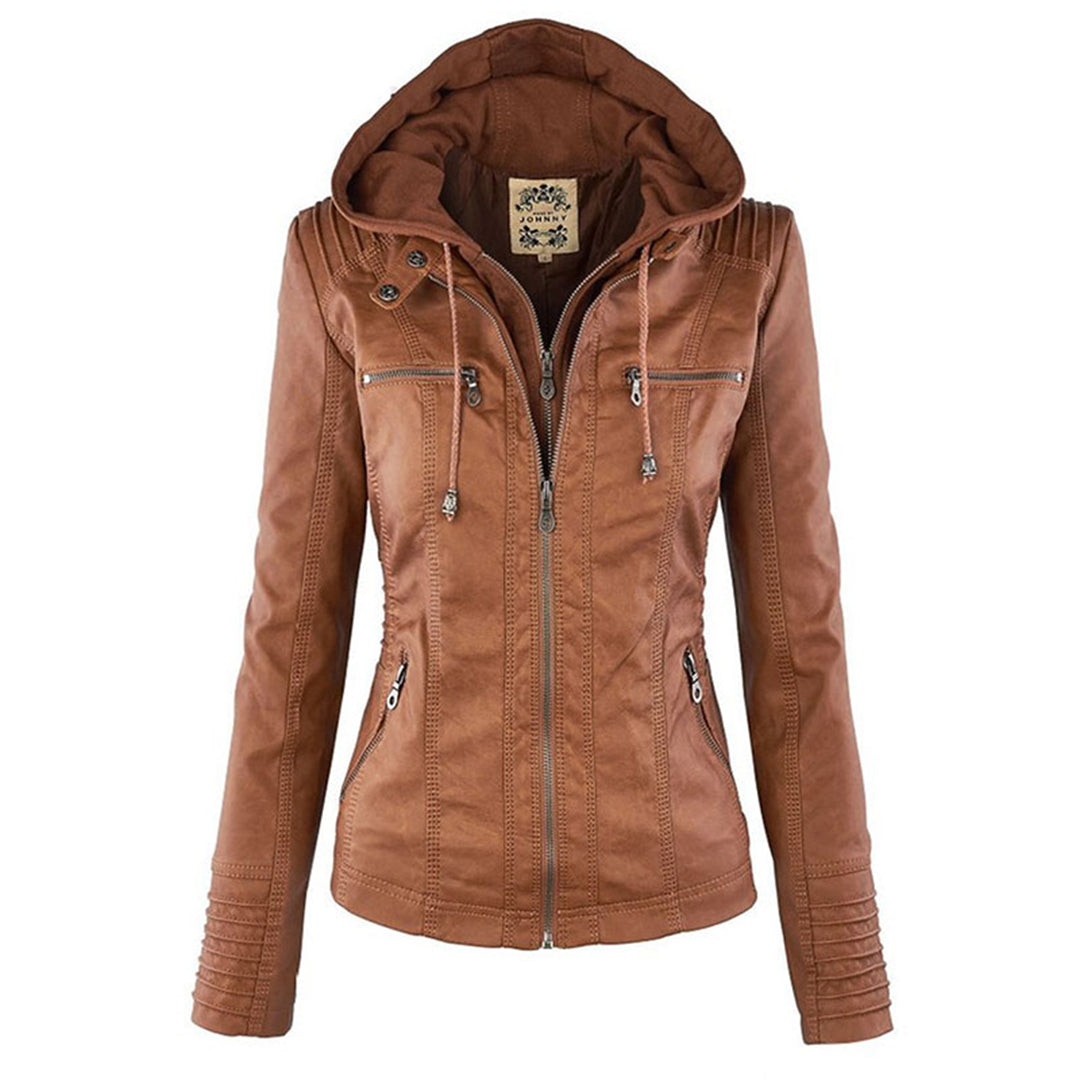 Stylische ultimative Damenlederjacke